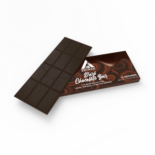 Delta Extrax Live Resin Dark Chocolate Bar — Delta 9 THC